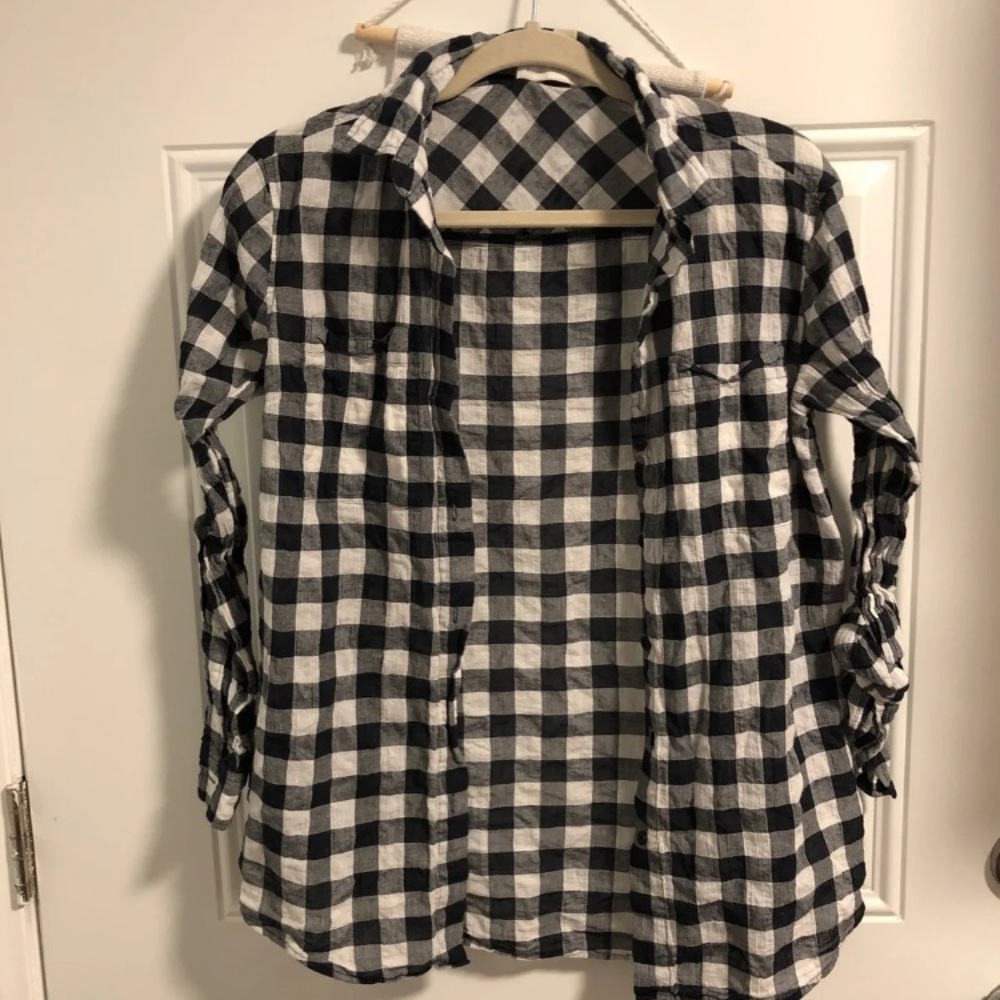 Michael Kors Plaid Button Down